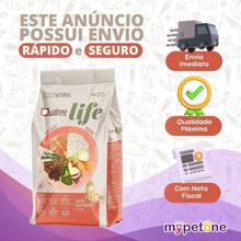 Ração Quatree Life Gatos Castrados Salmão e Arroz - 10,1Kg - Vermelho e Branco - Visão 9