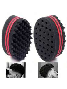 1 件椭圆形双面魔法理发海绵刷扭发,海绵发型工具,带小孔,用于扭发,魔法海绵刷,非洲发型,卷曲和卷发,适合波浪发型,短发和长发,护发配件(小孔)适合家庭和旅行使用,家庭沙龙发型设计,返校,旅行,女士发饰,刷子,发刷,边缘刷,刷头发,发梳,梳头发,顺发刷,球刷,迷你发刷,发刷套装,木梳,梳子,光滑后刷,发刷,边缘刷,刷头发,发梳,发刷套装,梳头发,迷你发刷,顺发刷,美发产品,美发工具,美发用品,护发,卷发刷,理发师,理发配件,美发设备,旅行必需品,旅行必需品,发型,美发 - 彩色 - 查看 3