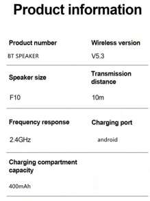مكبر صوت بلوتوث جديد ثنائي السماعات استريو للخارج، تشغيل Tf/USB، الإذاعة الصوتية، مكبر صوت محمول لاسلكي مزود بمضخم صوت