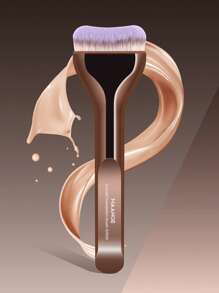 MAANGE 2 set di pennelli da trucco professionali, pennello per fondotinta e correttore, pennello per fondotinta liquida, strumenti da trucco con fibra morbida, facili da trasportare, set adatto come regalo per donne e ragazze