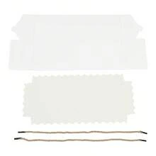 60 Pcs Rectangular Transparent Pastry Bread Cake Roll Box With String Portable - 清除 - 查看 8