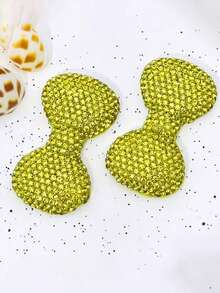 手机壳 立体软陶满钻蝴蝶结手机饰品 - 彩色 - 查看 6