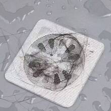 50件/30件/10件/3件用于头发塞的排水过滤器盖、一次性淋浴排水毛发捕集器、一次性淋浴毛发捕集器、地板水槽过滤网贴纸、浴室浴缸毛发塞、浴室配件、厨房、浴室、家居用品、家居用品（使用前请擦干以防止脱落）返回学校 - 彩色 - 查看 1