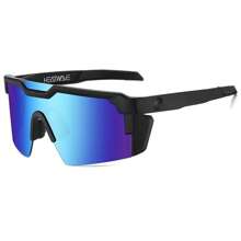 Óculos de sol novos de última geração da marca de luxo para 2024, com lentes azul, verde e vermelha, para homens e mulheres, com design oversized para esportes ao ar livre, com certificação Z87 e design da moda, além de óculos de ciclismo antirraios ultravioleta HW05 com caixa, de design elegante.