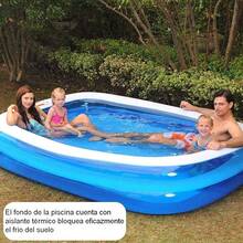 Jilong Giant Pool - rechteckiger Familien Pool, 262x175x50cm - Bildfarbe - Übersicht 8