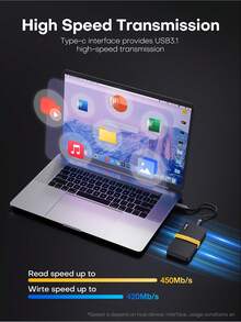 Kodak X200 1TB 2TB External SSD Type-C Hard Drive Flash USB3.2 450Mb/S Portable SSD 128GB 256GB 512GB Mini PSSD For Laptop Desktop Mobile - Black - View 5