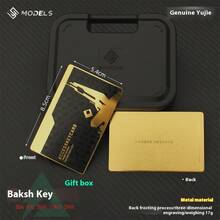 1 件 Delta Area - Baksheesh 钥匙卡 - 金属收藏卡 - 密码卡玩具道具 - 男性玩具 - 流行款式 - 节日礼物 - 生日礼物 - 完美礼物 - 复活节礼物 - 万圣节礼物 - 圣诞节礼物 - 儿童玩具 - 彩色 - 查看 6