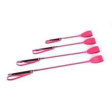 1pc Equestrian Whip Made Of PU Leather, Soft Equestrian Whip, Equestrian Training Aid With Non-Slip Braided Handle And Wrist Ring