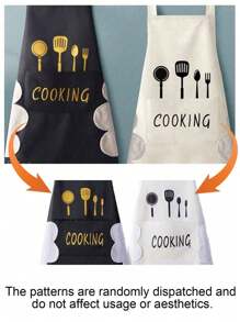 1 pezzo Grembiule personalizzato con stampa floreale, facile da pulire e resistente all'olio, per donne, grembiule personalizzato, regalo per chef, grembiule da barbecue, regalo per cucinare, regalo per mamma e figlia, cucina