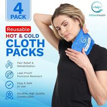 Reusable Hot And Cold Gel Ice Packs For Injuries Cold Compress Ice Pack Gel Ice Packs Cold Packs For Injuries 10.5 X 5 Inch 4 Pack 668 - 10.5x5吋(4件裝) - 查看 2