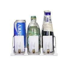 Upgraded Drink Organizer For Fridge,Soda Can Dispenser For Refrigerator,Automatic Self-Pushing Drink Pusher,Space-Saving Fridge Storage,Holds Up To 25-30 Cans, 5 Row