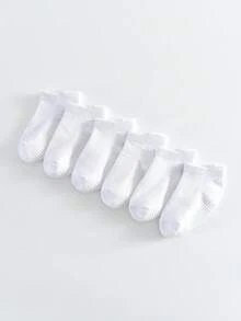 6 Pairs Non-Slip Ankle Socks For Baby Boys And Girls, Suitable For Infants And Children