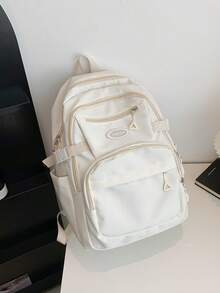 1pc Back To School Backpacks, Fashionable, Casual, Cute Backpacks, Schoolbags. Large Capacity, Suitable For Work, Commuting, Work, Shopping, School, Vacation, Outdoor Leisure, Travel, Shopping And Other Daily Use, Birthday Gifts For Friends. - Backpack - View 9