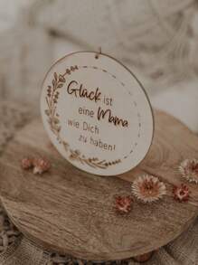 Placa de Sinalização de Madeira Personalizada, Presente Gravado para Casais, Noivas, Pais, Mães, Avós, Presente de Casamento, Chá de Panela, Aniversário, Aniversário, Impressão Gráfica, Multifuncional, Durável, Ornamental, Reutilizável, Requintada, de Alta Qualidade, Colorida, Moderna, Personalizada, Única, Presentes Ideais para Ela, Namorado, Pai, Mãe, Família, Amigos, Sala de Chá, Casa, Jardim, Escritório, para Aniversários, Dia dos Namorados, Dia das Mães, Dia dos Pais, Formatura, Inauguração da Casa