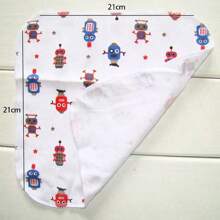 8pcs Baby Soft Towel Set, Baby Bath Towels, Children Towels (Note: Over 100 Floral Patterns, Patterns Not Shown In The Image, Assorted Patterns Will Be Sent Randomly)