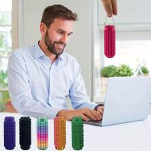 Little Ouchies Pain Fidget , Fidget Toys For Adults & Teens, 3D Printed Keychain 1pc Spiky Grippie Stim Keychain, Office Workers Gifts For Men (Colours And Details Are Random) - Multicolor - View 7