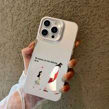 Funda de teléfono 1 Uds Phone16PROMAX/16PLUS/16PRO/16/15PROMAX/15PLUS/15PRO/15/14PROMAX/14PLUS/14PRO/14/13PROMAX/13PRO/13/12PROMAX/12PRO/12/11Promax/11Pro/11/Xsmax Phone - Blanco - Ver 9