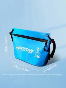 1 件防水干燥袋、旅行手提包、洗漱袋、化妆品收纳袋、小型盥洗袋，适合游泳漂流皮划艇河流徒步旅行漂浮划船、海滩度假、旅行必备（四种颜色可供选择） - 彩色 - 查看 11