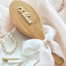 1 件定制发刷和梳子，新娘、伴娘派对礼物，甜蜜生日派对礼物 - 彩色 - 查看 5