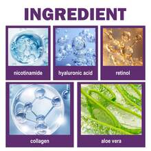 （1 件/3 件/4 件/5 件/6 件/8 件/10 件）XIOIMY 胶原蛋白强效保湿面膜套装，深层滋养，补水，柔滑亮肤，告别干燥，暗沉，松弛，提升弹性，面部护理 - 紫色 - 查看 7