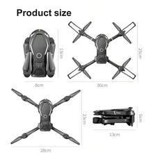 Máy bay không người lái, Tránh chướng ngại vật thông minh, Máy bay điều khiển từ xa, Camera kép độ nét cao, Chụp ảnh trên không, Máy bay bốn cánh, Máy bay không người lái, Có thể gập lại, Dành cho người mới bắt đầu, Máy bay không người lái, Màu phụ kiện ngẫu nhiên - Xem 12