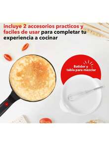 Portable Non-Stick Electric Crepe Maker For Home Use, Automatic Pancake And Crepe Machine - US A Type Plug(110-127V) - View 8