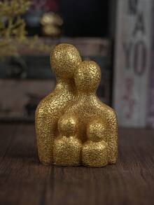 1 pieza Decoración del hogar con forma de figura abstracta, lo mejor - Dorado - Ver 1