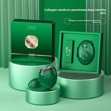 Pistola de colágeno portátil con control inteligente de temperatura, dispositivo de belleza, dispositivo de importación de suero para masaje por vibración y lifting facial.