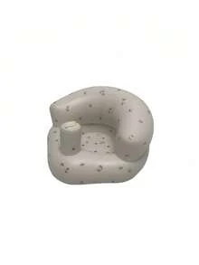 Infant Seat With Built-In Air Pump, Baby Back Support, Sofa Chair, Correct Sitting Posture, Portable Infant Birthday Chair, Floor Mat - Multicolor - View 10