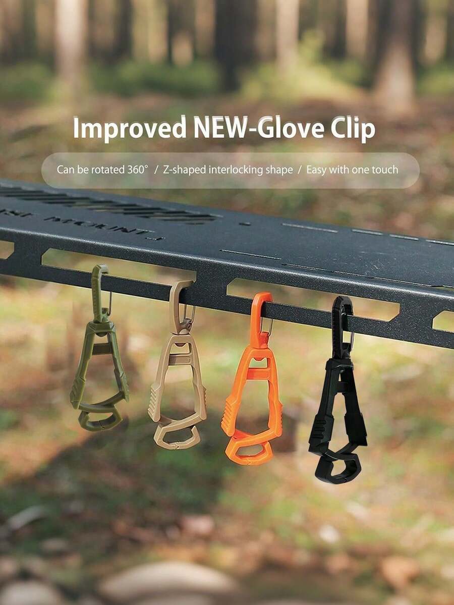 1个手套夹，手套固定器，工作手套夹，适用于工作腰带、建筑工地、男士工具