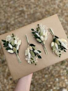 迷你干花花束，花瓶装饰迷你干花，节日礼物，花瓶插花，婚礼中心装饰，DIY鲜花，波西米亚风迷你花束，秋季装饰