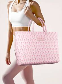 男女瑜伽健身包 - 大容量防水运动手提包，轻便旅行健身包，适合健身、普拉提、游泳、户外和日常使用