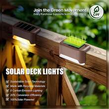 32/24/16/12/8/4-Piece Outdoor Solar Garden Lights – 1 LED Solar Illumination, Suitable For Home Garden Decor, Stairs, Terraces, Fences, Courtyards, And Wall Decorations – Auto On/Off, Durable, Easy To Install, Warm White Light