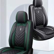 2pcs High-Quality PU Leather Car Seat Covers - Waterproof, Durable, Easy To Install Seat Protector, All-Season Car Interior Accessories, Single Seat Cover, Car Seat Protector