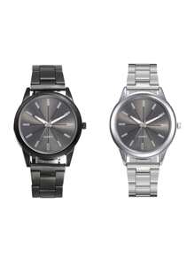 1/2/3/4/7 Stücke - Luxus Damen Quarz Uhr, Damen Edelstahl Ultradünn Mode Uhr, rundes Ziffernblatt, elegant und modisch, passend zu Alltagskleidung, vielseitige Damen Uhr für verschiedene Anlässe geeignet.