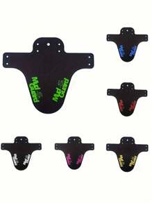 1 Protetor de Lama de Bicicleta de Fibra de Carbono Ultraleve - Protetor de Roda Dianteira/Traseira de Bicicleta de Montanha Durável, com Cinta de Instalação, Disponível nas Cores Preto, Branco, Laranja e Azul, Adequado para Acessórios de Bicicleta de Estrada e de Montanha, Fácil de Instalar, Decoração de Bicicleta na Moda | Protetor de Lama Leve, Acessórios de Bicicleta de Montanha