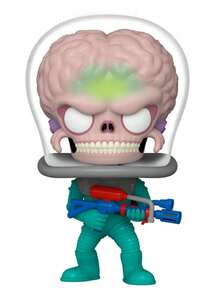 Funko Figura POP Marte ataca soldado marciano - Rosa e Turquesa - Ver 1
