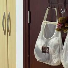 5pcs Space-Saving Hanging Mesh Underwear Sock Storage Bags - Lightweight Foldable Fabric - Multicolor - View 4