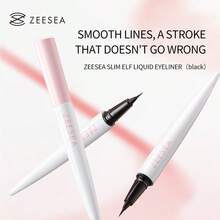 ZEESEA Delineador de ojos de hada extremadamente fino, cabeza de cepillo ultra fina de 0,1 mm, resistente al agua y de larga duración, 0,4g