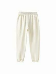 Balabala Girls Jogger Pants 2025 Miiiiichan IP Stylish Casual Sweatpants - Milky White - View 5