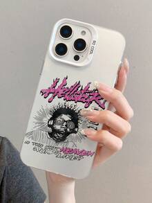 1 PC. Popular Logo Signs In English Original Animated Cartoon Animation Following From Cell Phone Protective Sleeve Is Suitable For Promax IPhone16pro/Pro / 11/12 13/14 15/16 / Promaxtpu Acrylic Material Following Cartoon Design Scale Drop Cases Y2K Applies To S22 / S22PLUS/S23 / S24 As Birthday Gifts For Girlfriends, Boyfriends Or Friends Of The /25ULTRA/S23FE/S25EDGE Series - 透銀 - 查看 8