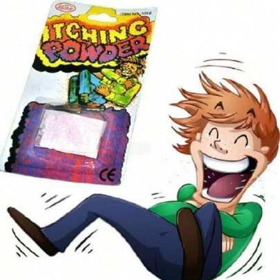 1 件 2025 新款新奇止痒粉，安全实用的生日派对道具，愚人节恶作剧，减压玩具，圣诞节、情人节、万圣节的完美礼物