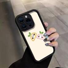 Kawaii Dumpling DuoPhone Case For IPhone 16 Pro Max/16 Plus/16 Pro/16/15/14/13/12/11, Unisex, Scratch Resistant TPU, Full Body Ultra Thin, Shockproof With Camera Guard - White - View 5