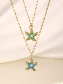 3 colores Collar de cadena de clavícula de mujer con colgante de cruz versátil y dulce, apto para fiesta, cita, playa, vacaciones y uso diario