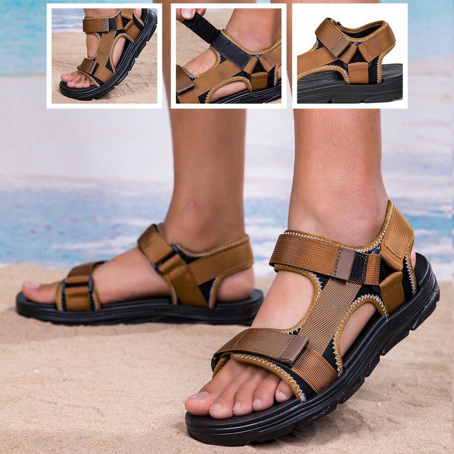 Herren Große Größen EVA leichte Soft-Sohle Lässig Sandalen, Outdoor Sport Strandpantoffeln