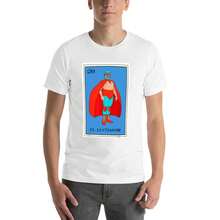 El Lucha Libre Loteria Mexican Wrestling T-Shirt – Unisex Tee, Black Casual Summer Shirt With White Lettering, Perfect Gift For Women & Men, Loose Fit, Machine Washable, Relaxed Round Neck Design - 白色 - 查看 6