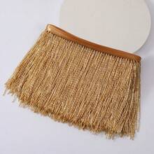 15CM 0,5 Yards Viền tua rua hạt Ruy băng Tua rua Viền tua rua Thủ công DIY Trang phục Quần áo Phụ kiện Trang trí Ren Viền Váy cưới và Váy dạ hội Trang trí hạt Viền Thủ công Tua rua Để may vào Quần áo - nhiều màu - Xem 13