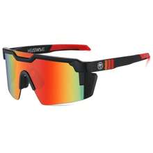 Óculos de sol novos de última geração da marca de luxo para 2024, com lentes azul, verde e vermelha, para homens e mulheres, com design oversized para esportes ao ar livre, com certificação Z87 e design da moda, além de óculos de ciclismo antirraios ultravioleta HW05 com caixa, de design elegante.