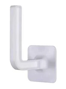 2 件装无胶黑色无缝挂钩宽松洗碗布衣架，厨房壁挂式纸巾收纳架