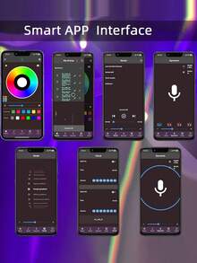 1pc Smart LED Light Strip, 5050 High Quality RGB Color Changing Tape Light, App Control, 44 Keys Remote, Music Sync, Suitable For Home Decor, Bedroom, Kitchen, TV, Holiday Party, Christmas Christmas Decorations Home Christmas Gifts Christmas Decor